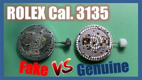 3135 movement rolex fake vs real|rolex 3135 movement diagram.